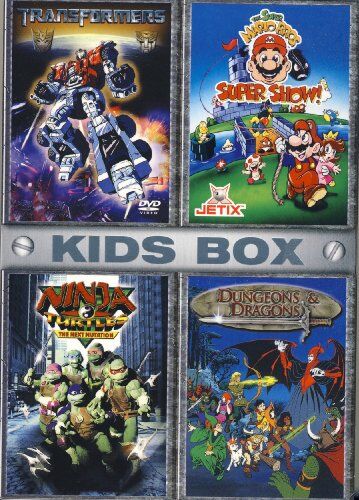 Kids Box (Transformers, Super Mario Show, Ninja Turtles, Dungeons & Dragons) - Preis vom 11.10.2026 03:10:56 h