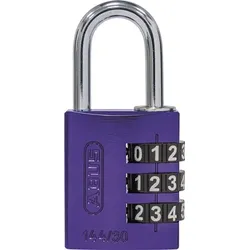 ABUS Zahlenvorhangschloss 165 Schlosskörper-B.23mm MS Zahlenroll.3 - 20359 6