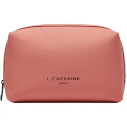 Liebeskind Berlin Pouch Accessories Kulturbeutel aus Nylon, Necessaire, Orange