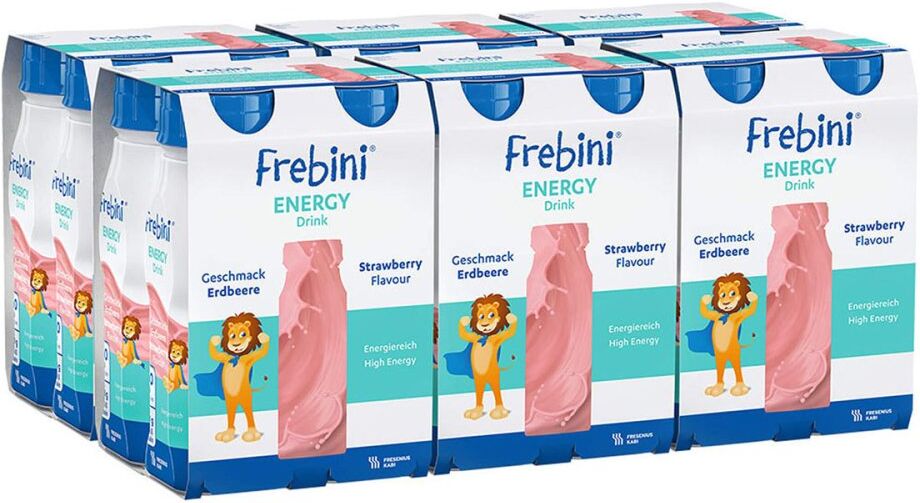 Frebini Energy Drink Erdbeere Trinkflasche