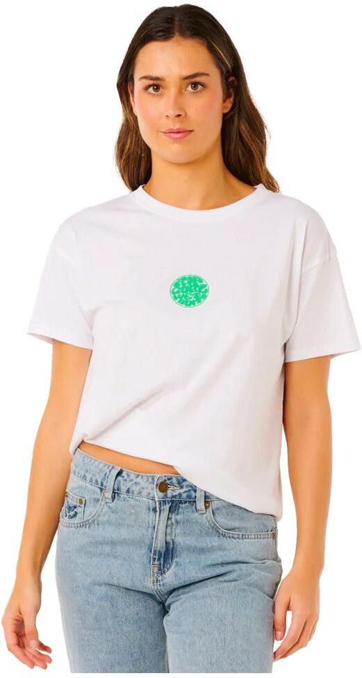 Rip Curl  - Icons Of Surf Relaxed Optical White - S - Tee-shirt