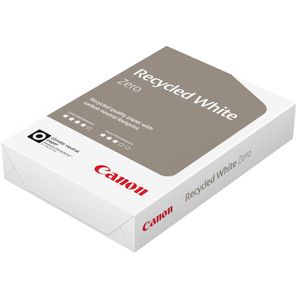 Canon Kopierpapier Recycled White Zero, A4, Recycling, 80g/qm, hochweiß, 500 Blatt