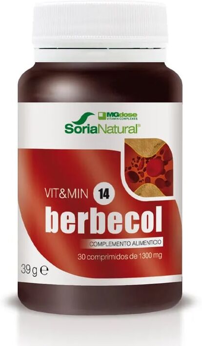 Soria Natural VIT&MIN 14 BERBECOL 30 Tabs