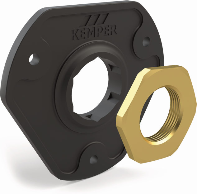 Kemper Frosti-plus Befestigungsset 5740000500 für frostsichere Armaturen, für Sonderinstallationen