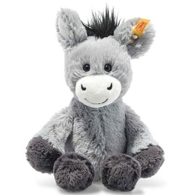 Steiff 073922 - Dinkie Esel, grau, Plüsch, 20 cm