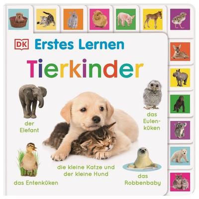 Erstes Lernen. Tierkinder, Gebundene Ausgabe von DK Erstes Lernen, DK Verlag Dorling Kindersley, 978-3-8310-4562-4