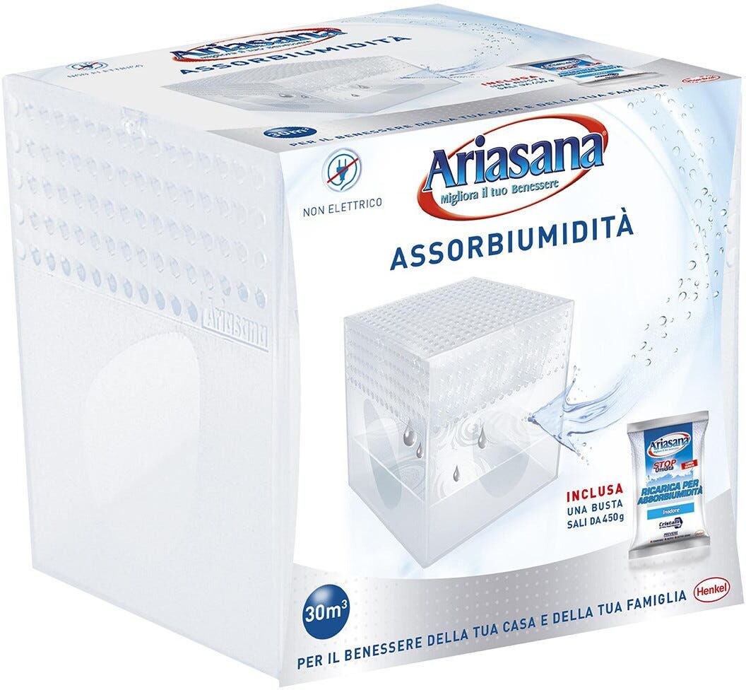 Ariasana MINI KIT TAB ASSORBIUMIDITA'  E RICARICA SALI NEUTRA 450g