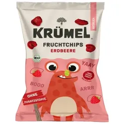 Krümel Fruchtchips - Ganze Erdbeere bio