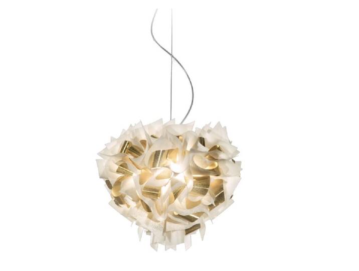 Slamp Pendelleuchte Veli - Aurea (transparentes Kabel) , 42 Auß