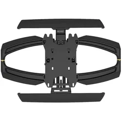 Chief THINSTALL Wall Display Mount with Dual Swing - For monitors 42-75" - Klammer - f (Wand, 56.70 kg, 42" - 75"), TV Wandhalterung, Schwarz