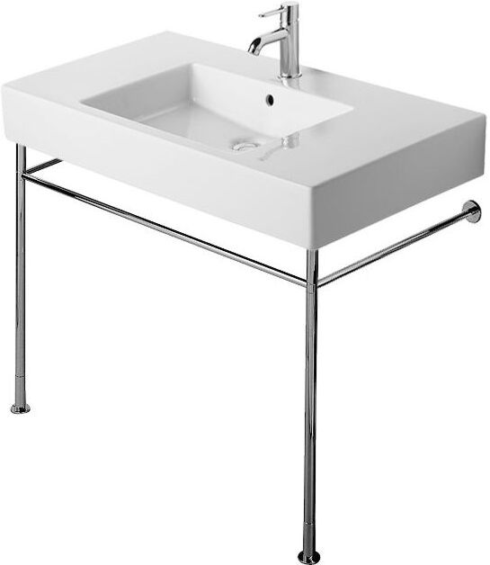 Duravit Metallkonsole Vero verchromt für WT 032910, höhenverstellbar