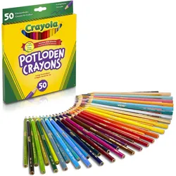 Crayola, Malstifte, Kleurpotloden, 50st. (50x)