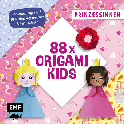 Block "88 x Origami Kids – Prinzessinnen"