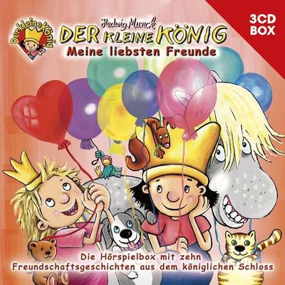 Der kleine König 3-CD Hörspielbox Vol. 1 - Meine liebsten Freunde - Hedwig Munck, CD, 0602445413973
