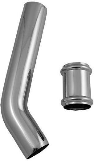 Duravit Ablaufbogen Architec chrom, mit Doppelmuffe