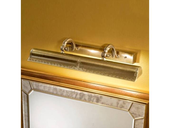 Goudkleurige schilderijverlichting Galleria GALLERIA, messing / goud, Woon-/ Eetkamer, Messing, Wandlamp