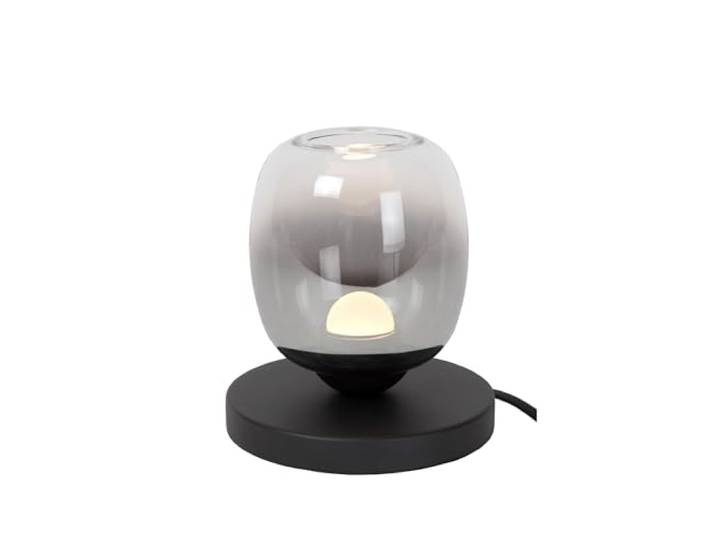 LUCIDE TAMINO - Tischlampe - Ø 15 cm - LED - 1x6W 3000K - Schwarz