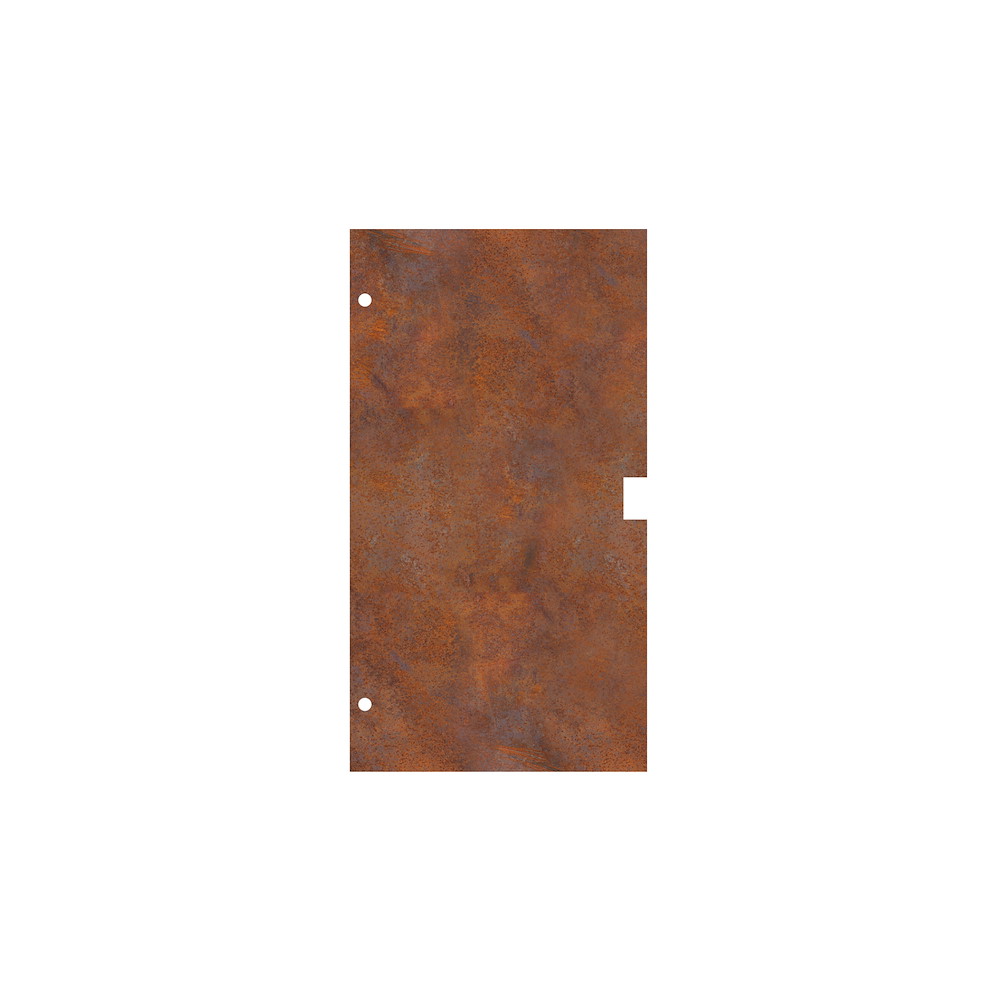 TETZNERJENT VETRO TÜR-Glasscheibe CORTEN 987x1800 mm DIN LI Motivdruck 16971305