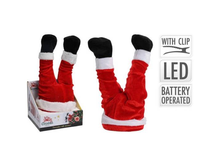 Home & Styling Collection kerstman benen 35cm