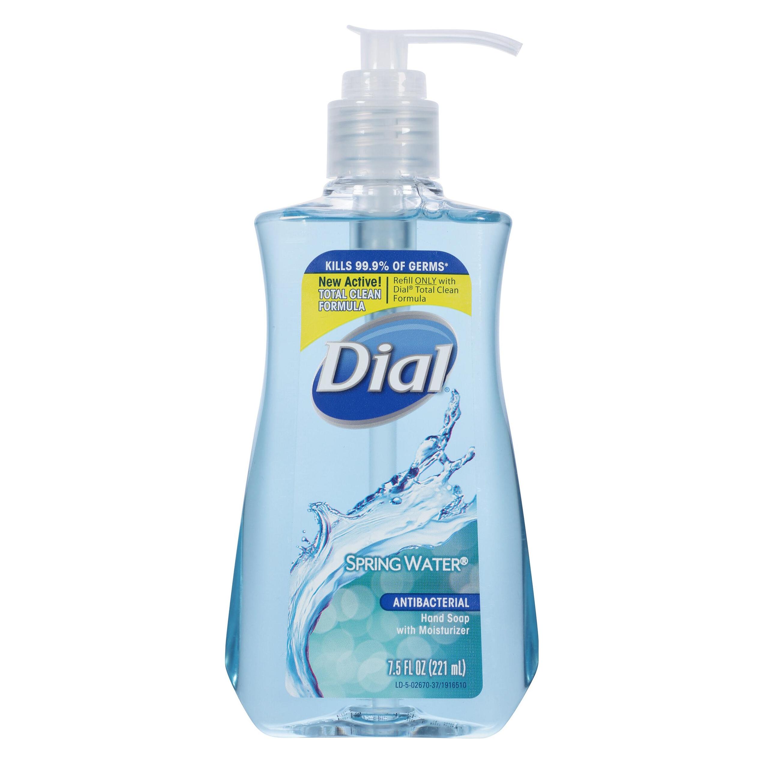 Dial ANTI-BAC Liquid Hand Soap Quellwasser 15oz (Flüssigseife, 221 ml) (33347692)