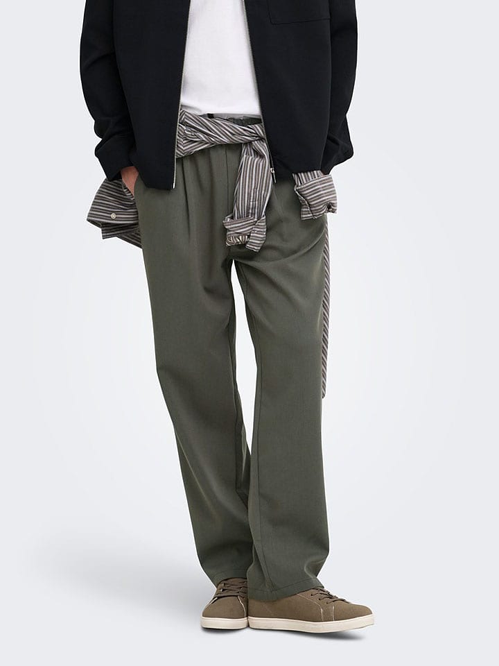 ONLY & SONS Sweathose in Khaki - S