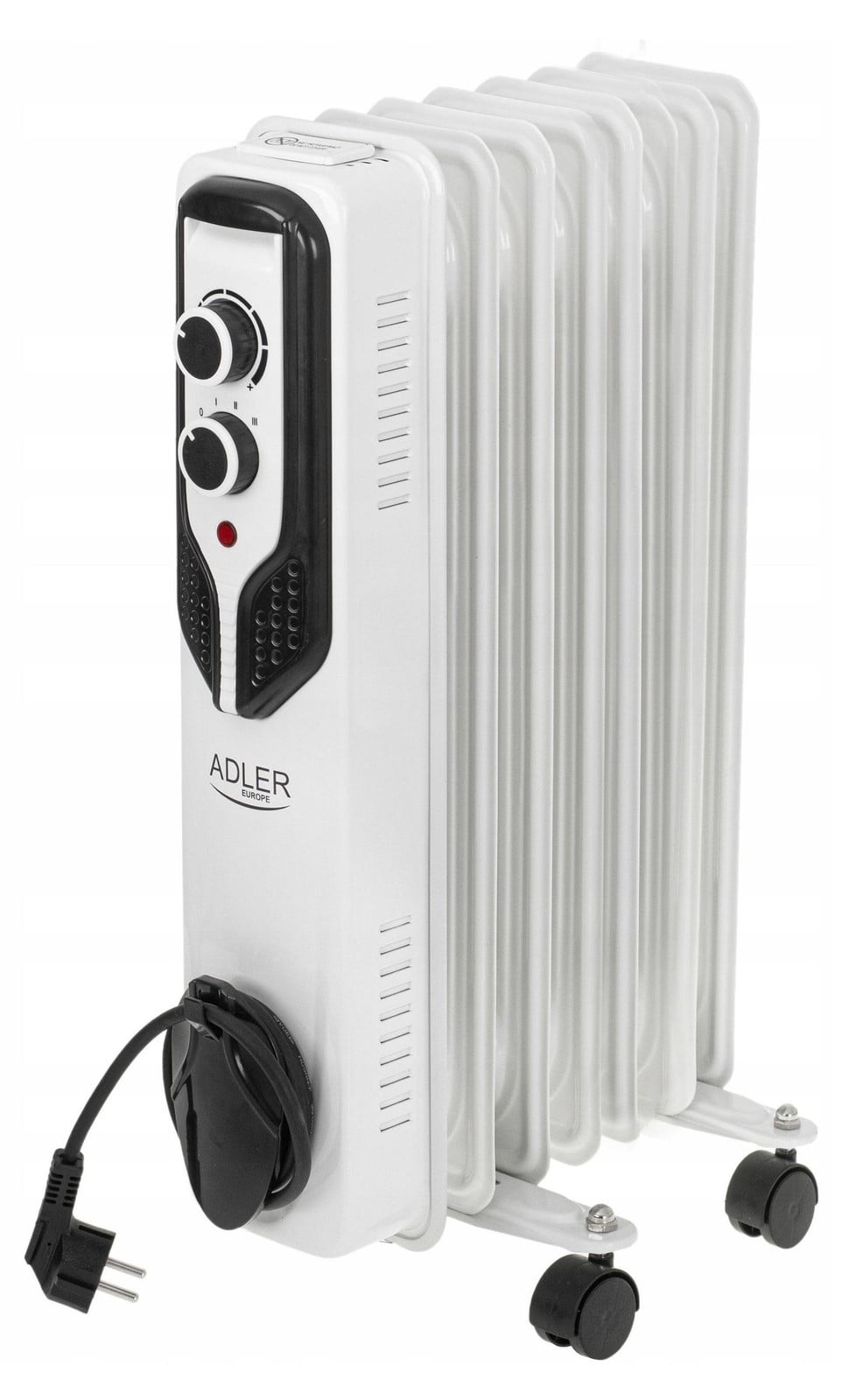 Adler AD 7815 Elektrische olie-radiator 1500 W Wit