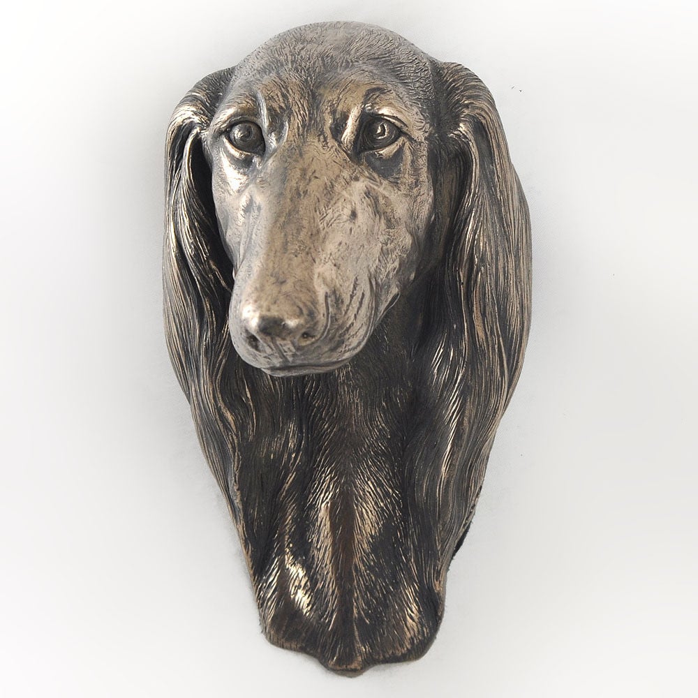 Art-Dog Saluki hondenbeeld hangende buste decoratie