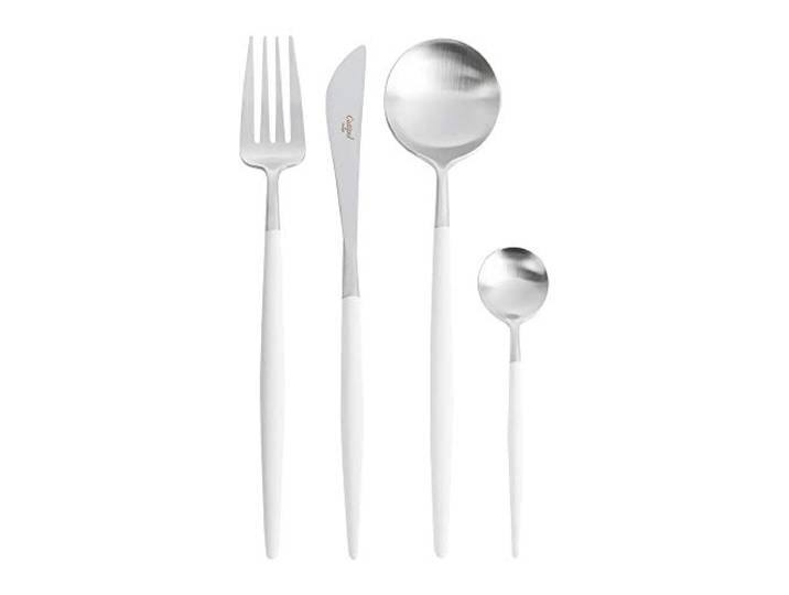 Cutipol Goa Besteck-Set - 24-teilig (Silber/Weiß)