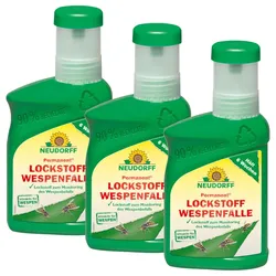 NEUDORFF Permanent WespenFallen Lockstoff - 3x 250 ml