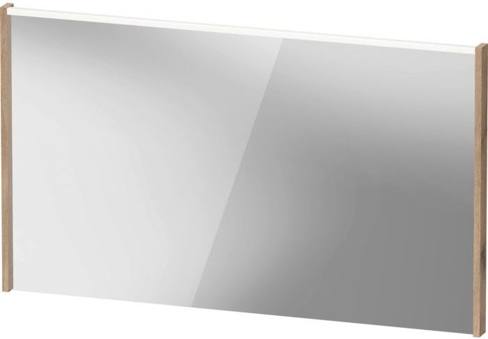 Duravit D-Code Spiegel DC7079055550000 1200x700x48, Eiche Marmoriert, mit LED Beleuchtung
