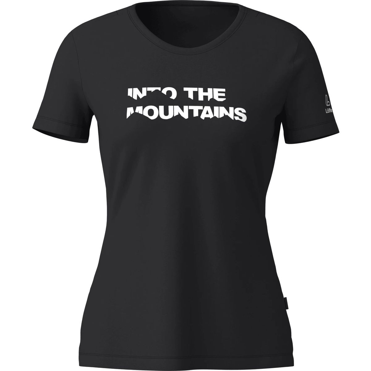 Löffler Women Printshirt Transtex-single black/white (A01) 36 28842-A01-36