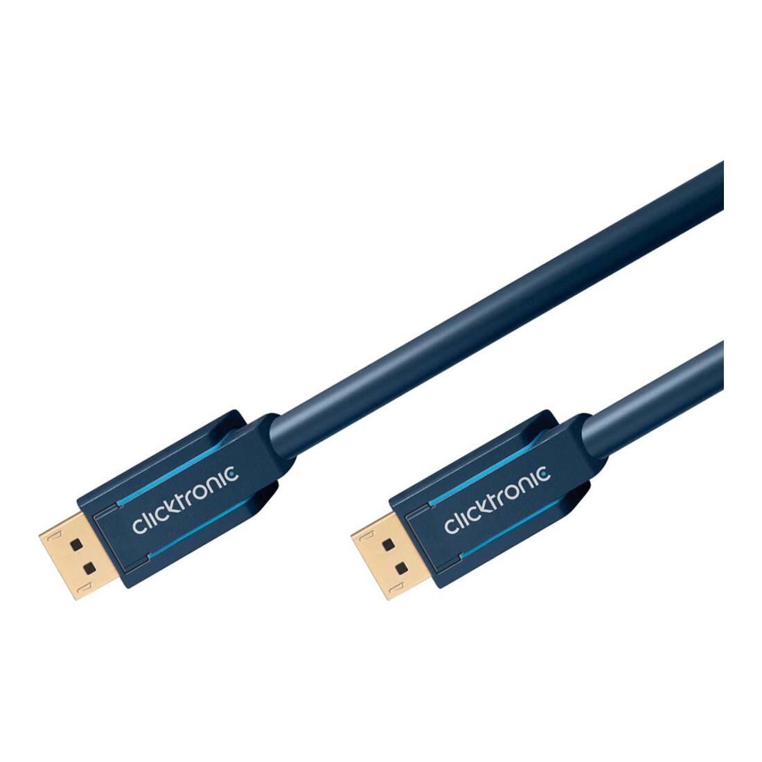 Clicktronic DisplayPort Kabel 3m,Audio/Video 70712)