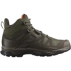 Salomon, Herren, Wanderschuhe, X ULTRA TRACKER GTX - Green / Earth Brown / Orange - Green / Earth Brown / Orange - UK 8 (EU (42), Grün