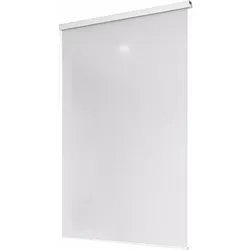 KS Handel 24 Halb-Kassetten Duschrollo Duschvorhang PEVA Uni Hellgrau 80x240 cm