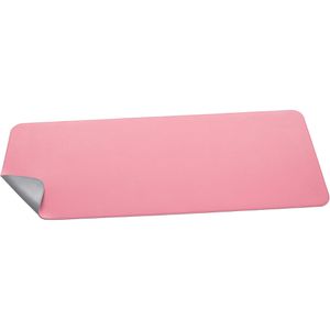 Sigel Schreibunterlage SA605, rosa / silber, Kunstleder, blanko, 80 x 30cm
