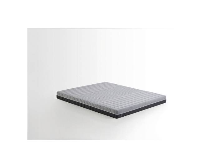 Yatas Komfortschaummatratze Optimum Support, Grau, Schwarz, H2 + H3, Füllung: Polyester, rechteckig, 160x200 cm, Bezug abnehmbar/waschbar, wendbar, atmungsaktiv, schadstoffgeprüft, alternative Größen erhältlich, Wendematratze, rundum abnehmbar, orthopädische Matratze, Schlafzimmer, Matratzen Shop, Matratzen, Kaltschaummatratzen