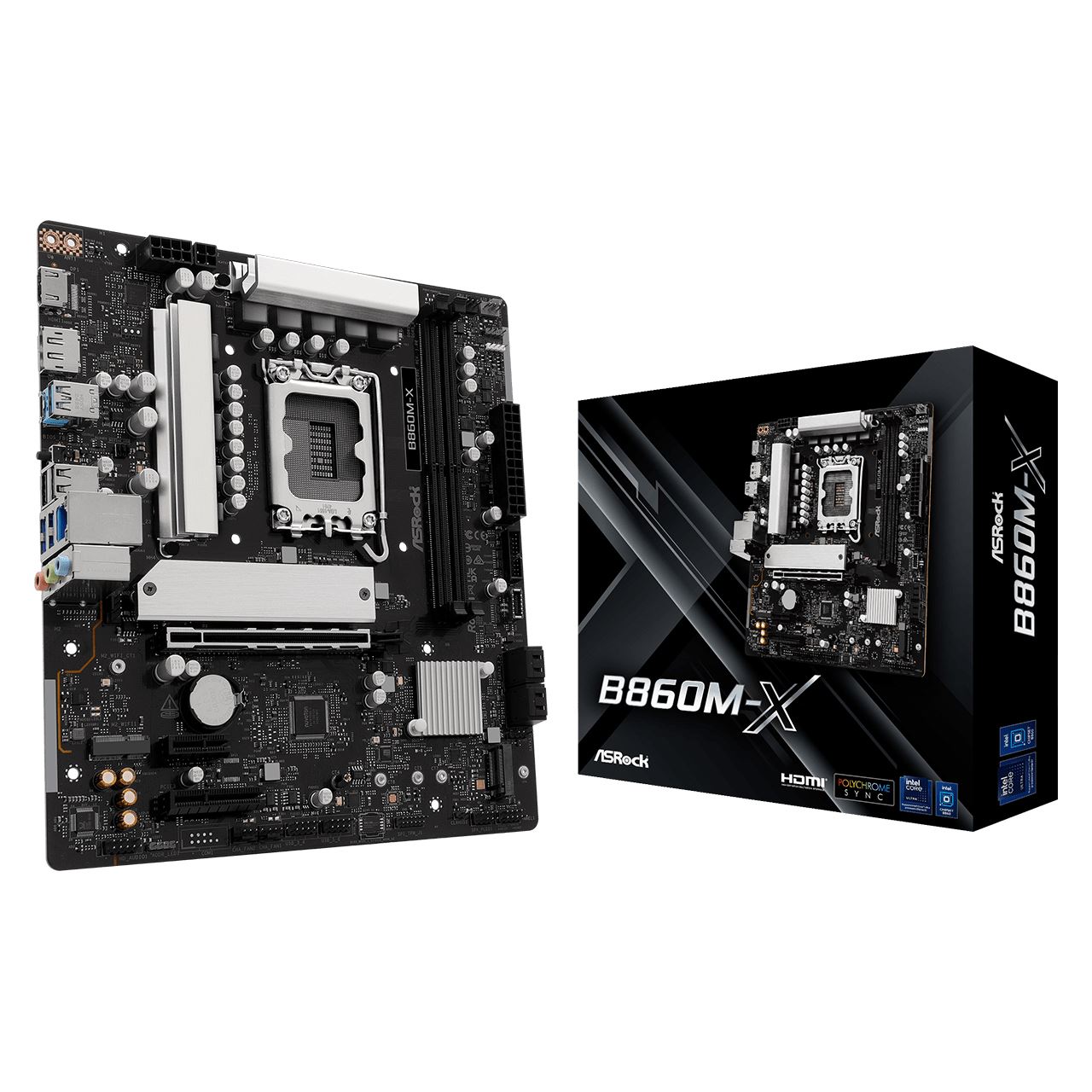 ASRock B860M-X Intel B860 So.1851 DDR5 mATX Retail