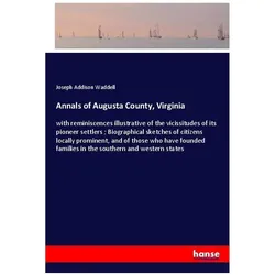 Annals of Augusta County, Virginia, Belletristik von Joseph Addison Waddell