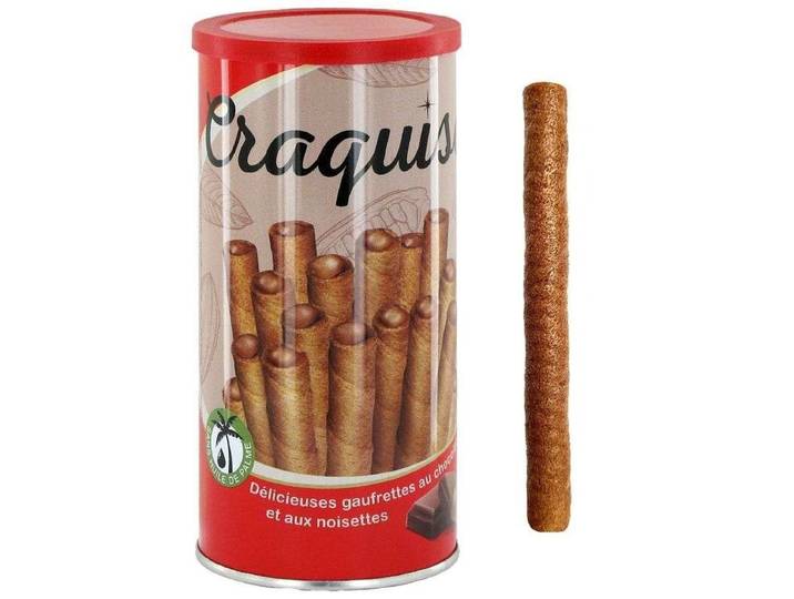 CRAQUISE CHOCOLAT NOISETTES 135G