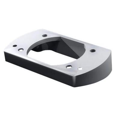 Rittal CP 6206.440 Neigungsadapter starr Zinkdruckguss Lichtgrau (RAL 7035) 1 S (6206.440)