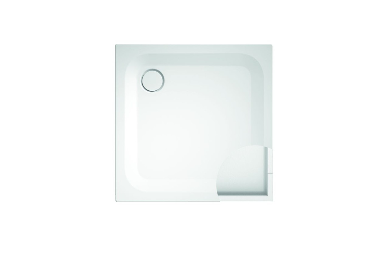 Bette Ultra Rechteck-Duschwanne m. Wannenträger 5830T, 80x80x2,5 cm Silver 410, 5830-410T 5830-410T