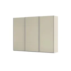 meinSchrank Schwebetürenschrank inklusive Zubehör Regina , beige , Maße (cm): B: 301 H: 223 T: 68.0