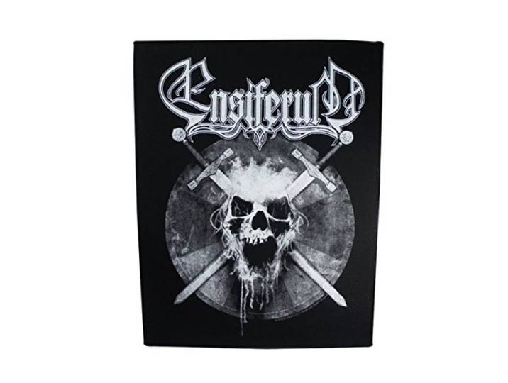 Ensiferum Schedel Backpatch Standaard