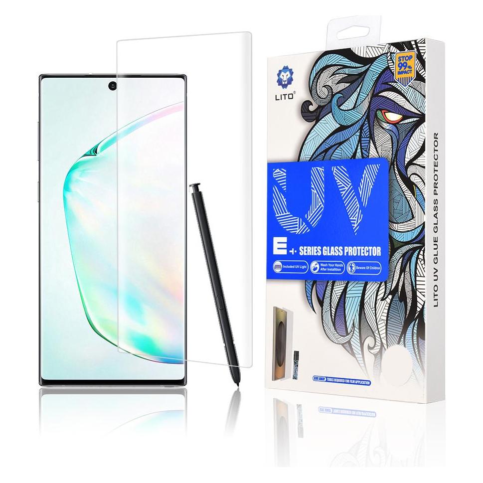 Lito - 3D UV Glass - Samsung Galaxy Note 10 Plus 4G / Note 10 Plus 5G - Clear (Samsung Galaxy Note 10 5G) (56338062)