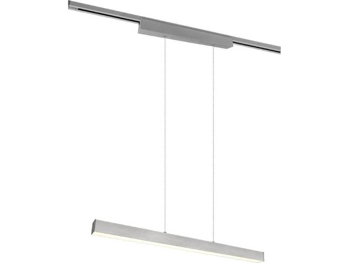 TRIO-Leuchten Pendelleuchte DUOLINE BHT 90x180x5 cm grau Hängelampe