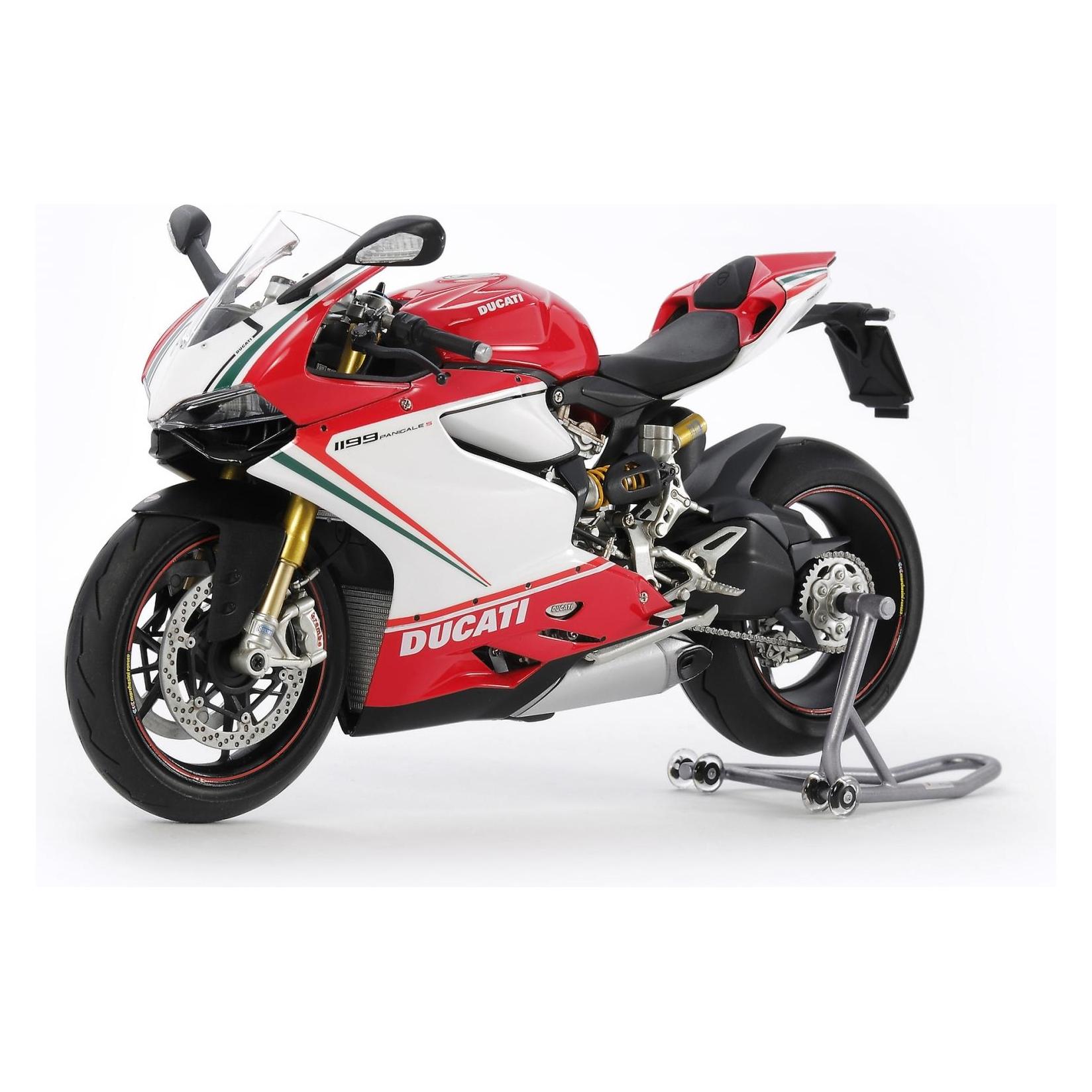 Tamiya Motorradmodell 1:12 Ducati 1199 Panigale S Tricolore (300114132)