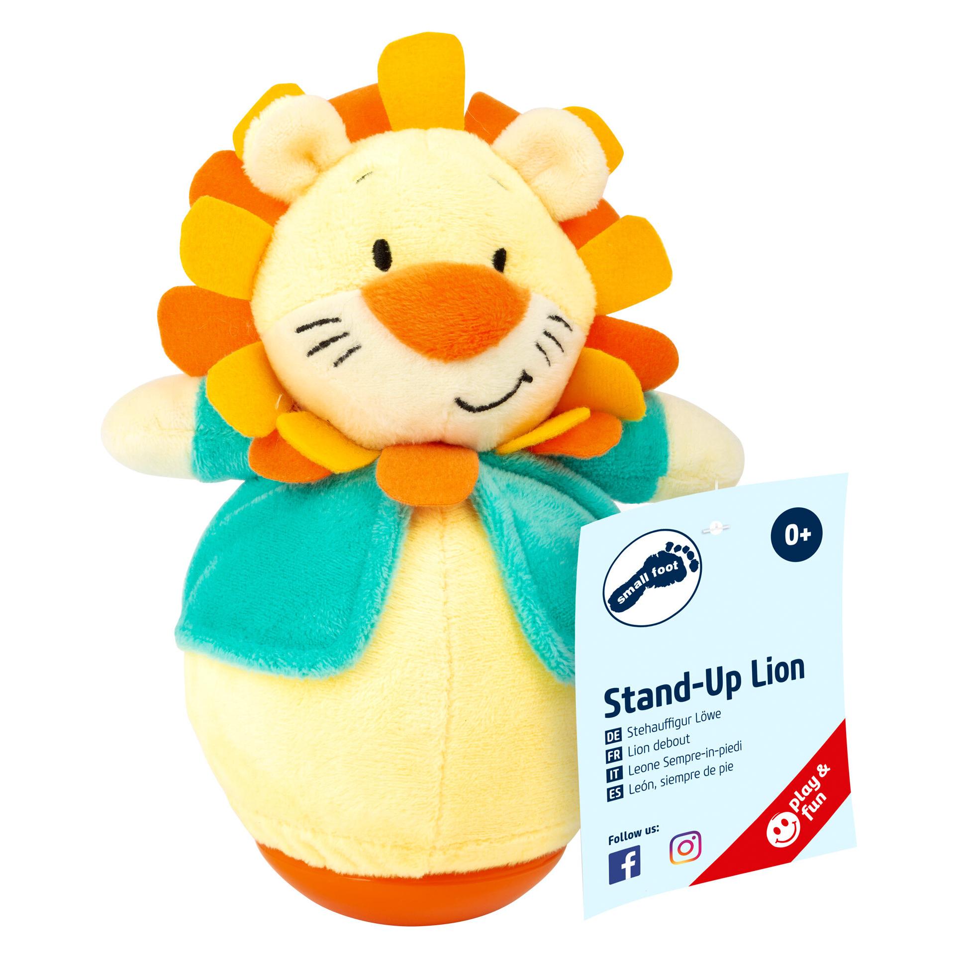 small foot Stehauffigur Löwe (18 cm) (11426)