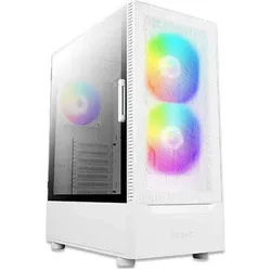 Antec Geh New Gaming NX410 White Midi Tower weiss retail (ATX, mATX, Mini-ITX), PC Gehäuse, Weiss