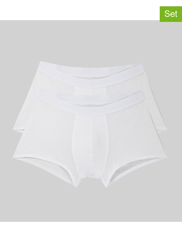 Sloggi 2er-Set: Boxershorts "24/7" in Weiß - M