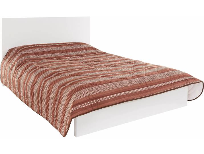 Tagesdecke, braun, B:155cm L:225cm, Polyester, WESTFALIA SCHLAFKOMFORT, Tagesdecken, Tagesdecke